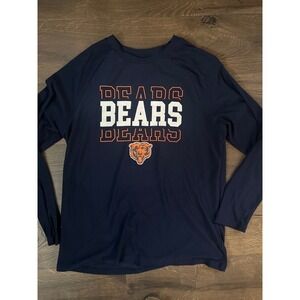 NFL Chicago Bears Long Sleeve T Shirt Men's Size Medium Sleepwear